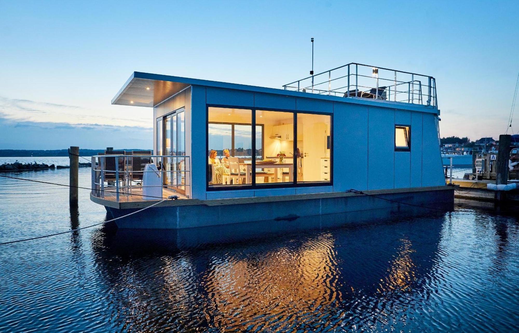 Hausboot Well - Husbad Well Villa Rendbjerg Eksteriør bilde